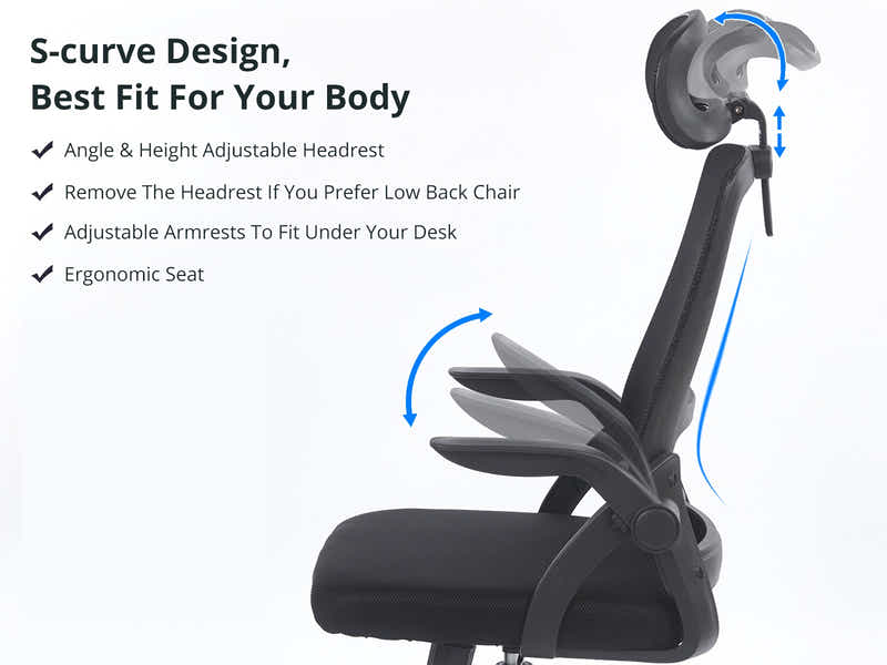 Ergo Office Chair 092 all black