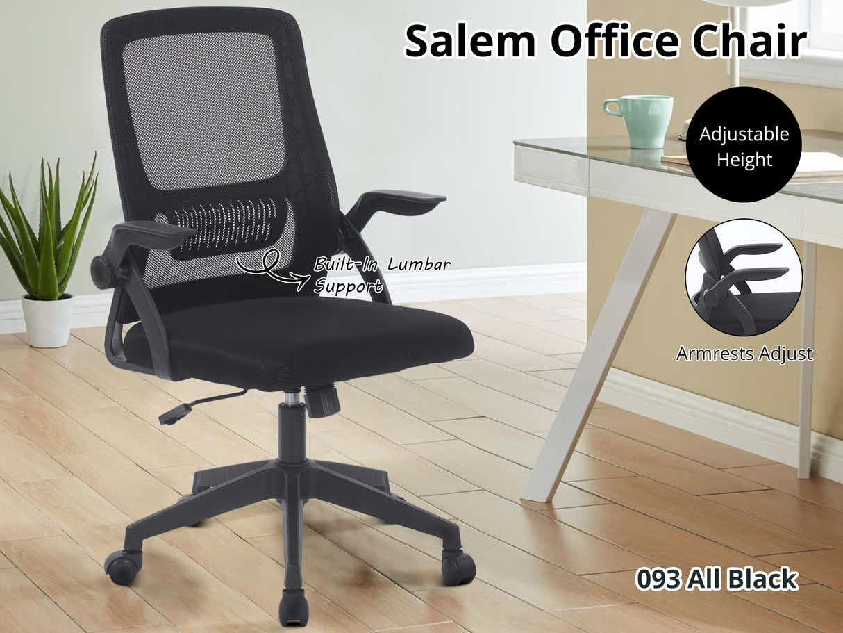 Salem Office Chair 093 - Black
