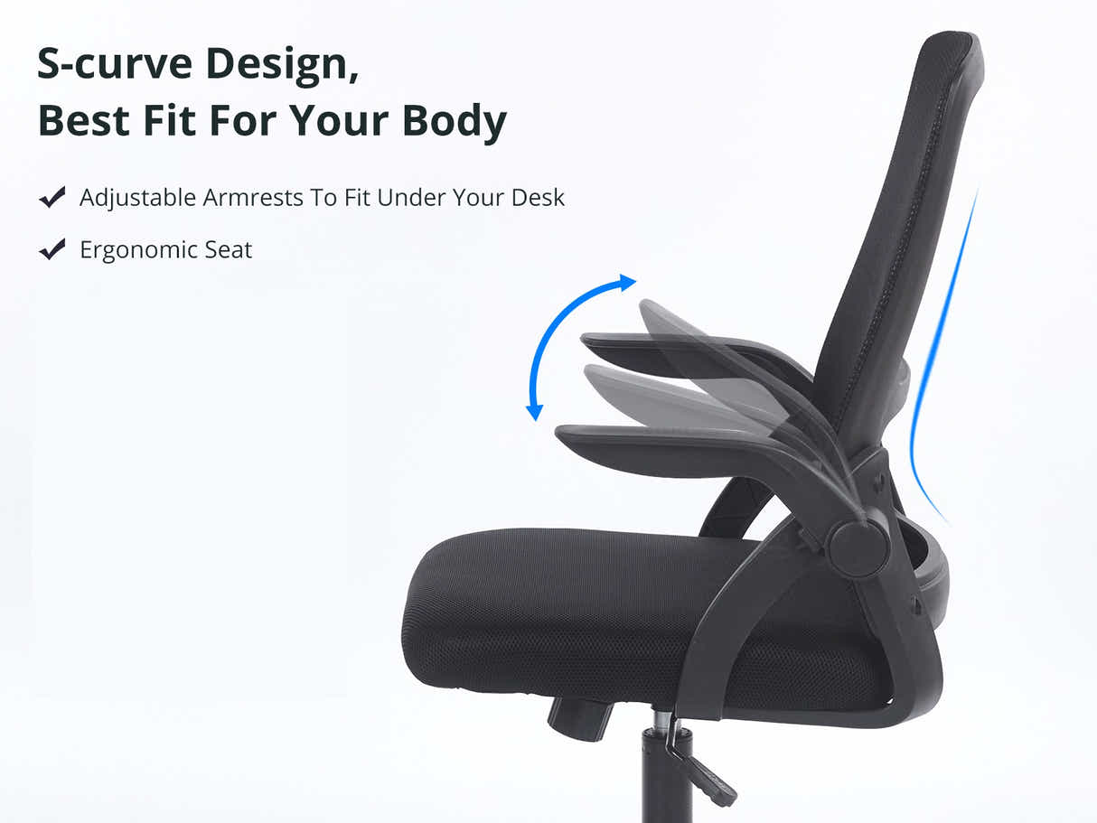 Salem Office Chair 093 - Black