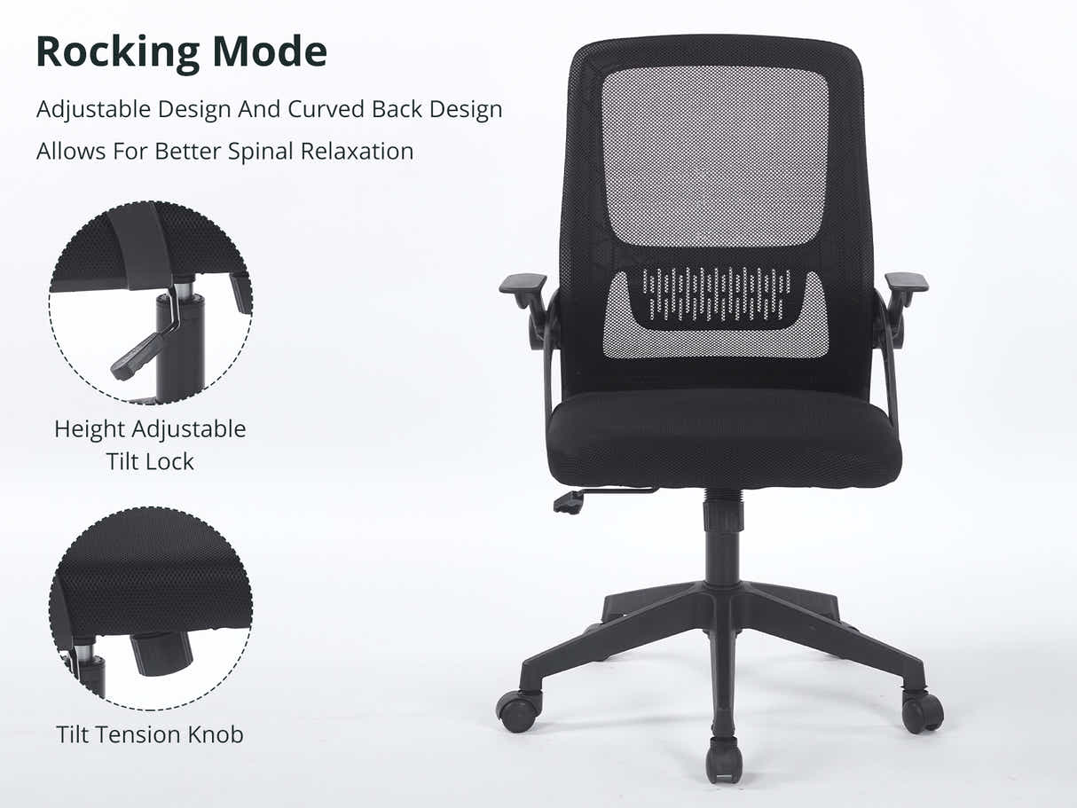 Salem Office Chair 093 - Black