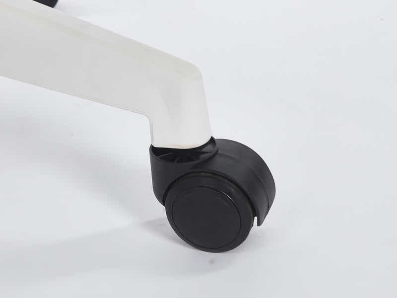 Home Office Desk with Storage Grey & Ergo Office Chair 094 grey and white (Combo)