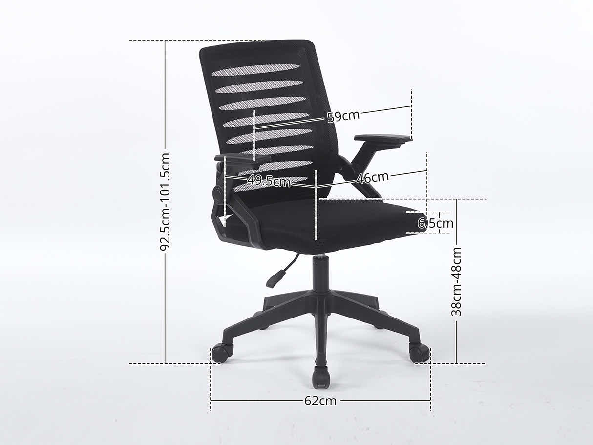Salem Office Chair 096 - Black