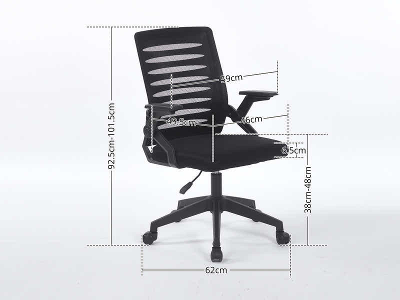 Salem Office Chair 096 all black