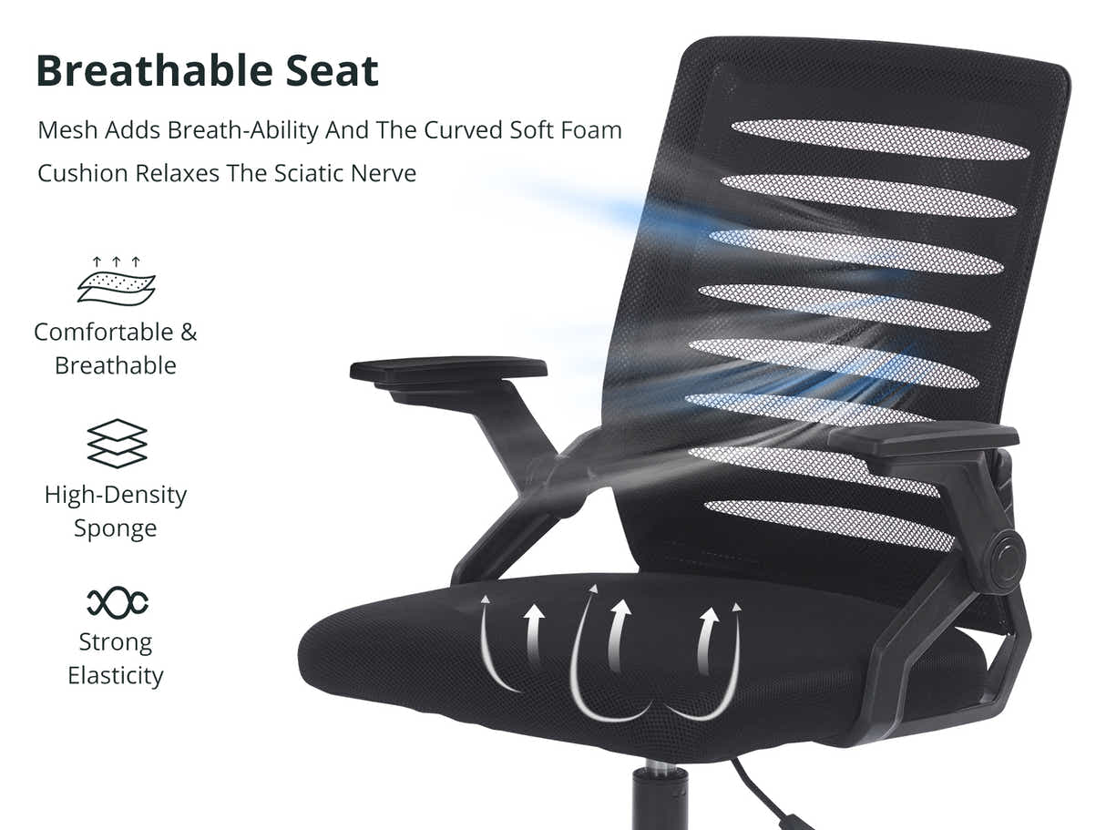 Salem Office Chair 096 - Black