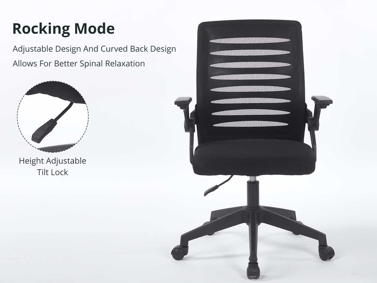 Salem Office Chair 096 - Black