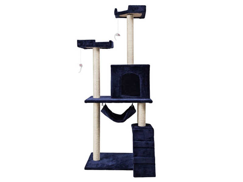 Cat Tree Blue - 150 cm