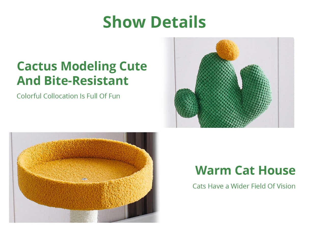 Cat Tree Cactus - 95cm