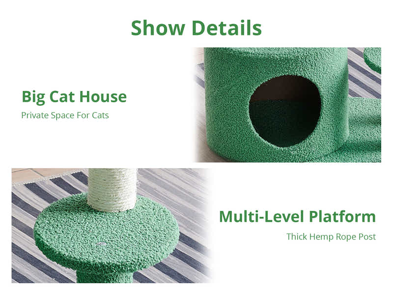 Cat Tree Cactus - 95cm