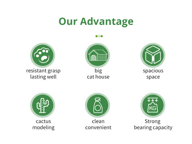 Cat Tree Cactus - 115cm