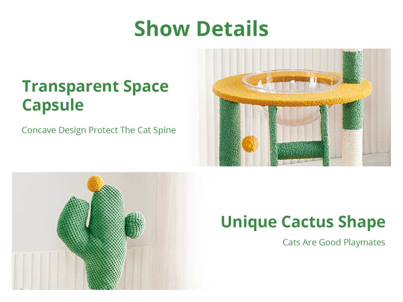 Cat Tree Cactus - 90cm