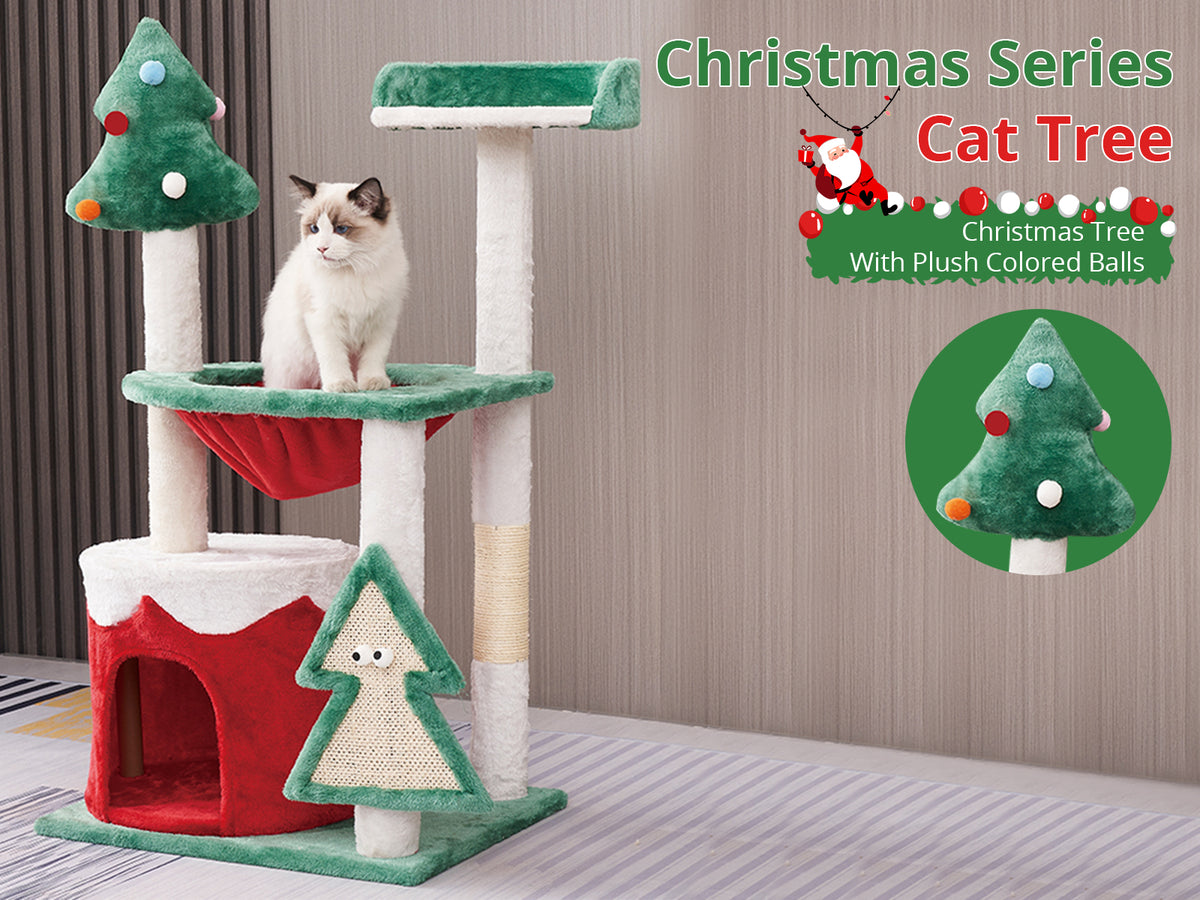 Cat tree Christmas 90CM TSB Living