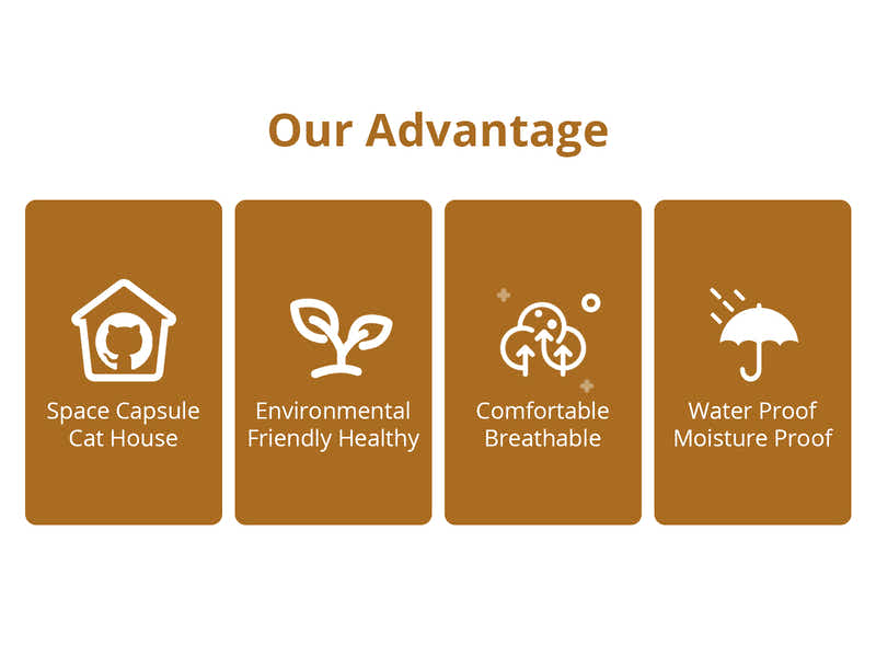 Wooden Cat Tree - 100cm