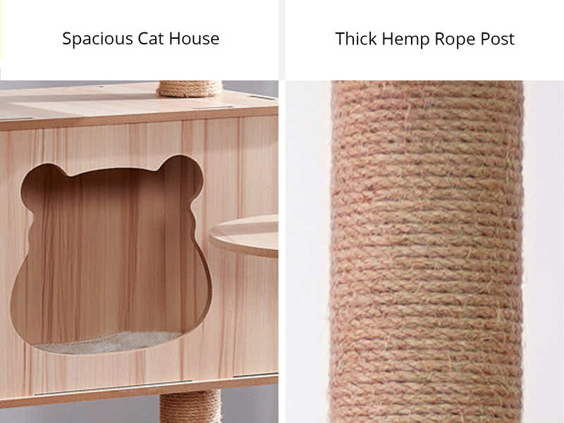 DS Cat Tree Wooden 1.5m