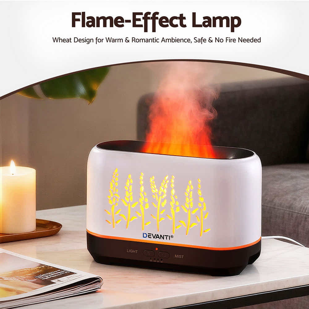DS NA Devanti Aroma Diffuser Aromatherapy Flame 200ml