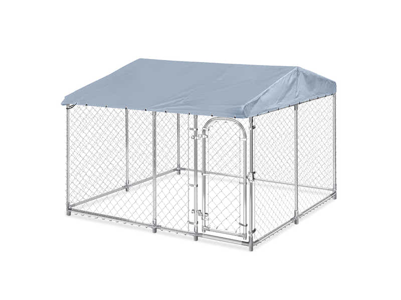 Dog Run with Roof - 3m x 3m x 2.3m