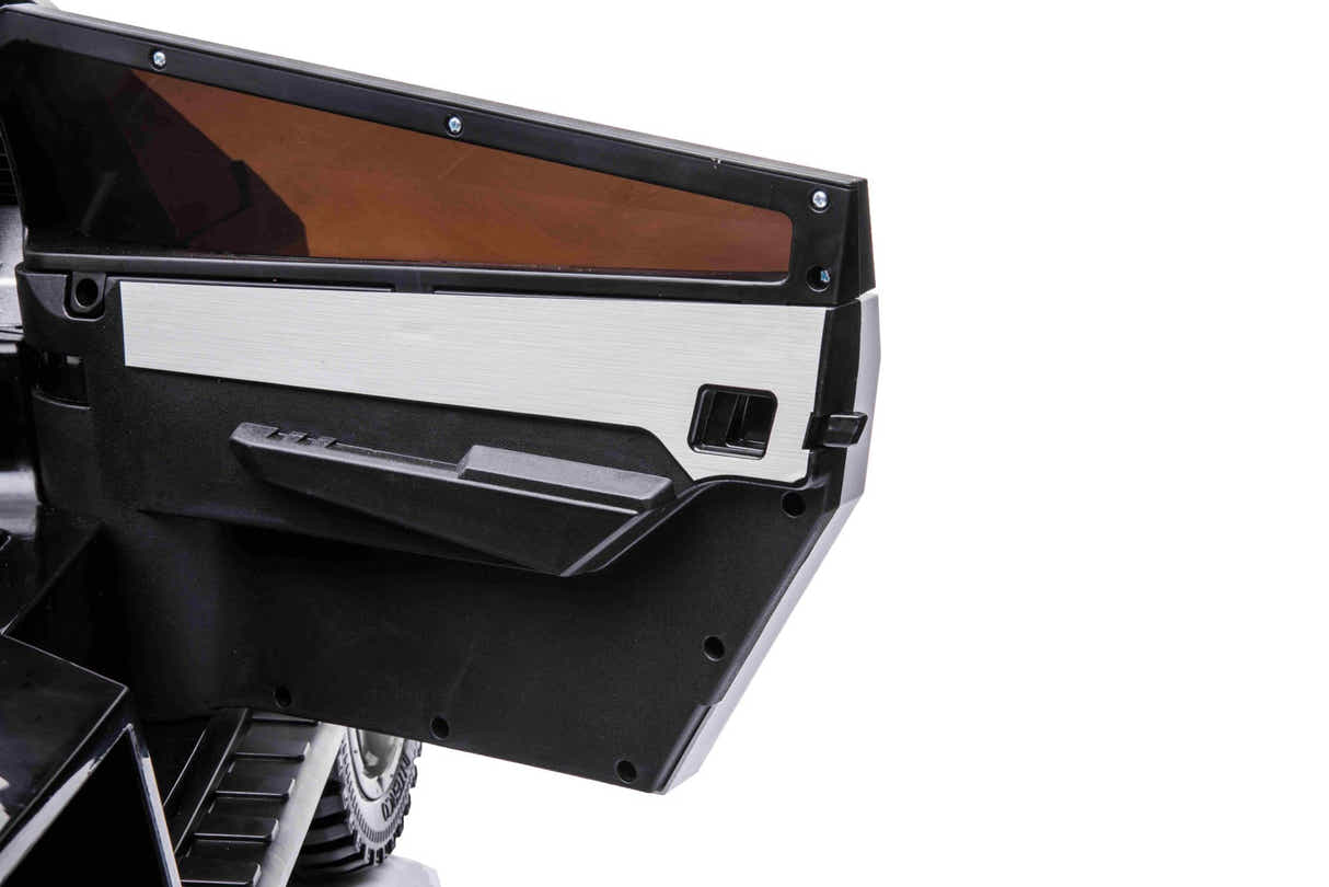 Kids Ride On Police Truck Tesla Cyber Style - Black