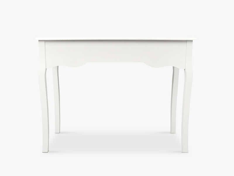 3-Drawer Console Table - White