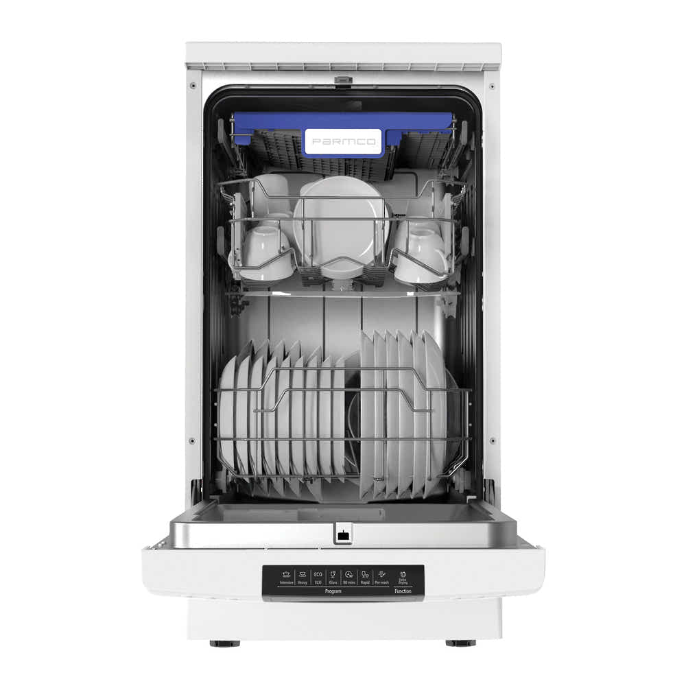 T Parmco 450mm Dishwasher, Economy Plus, White