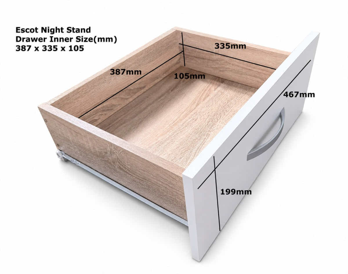 DS Escot Night Stand New