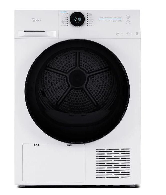 T Midea 8KG Heat Pump Tumble Dryer - Smart Control - White Color