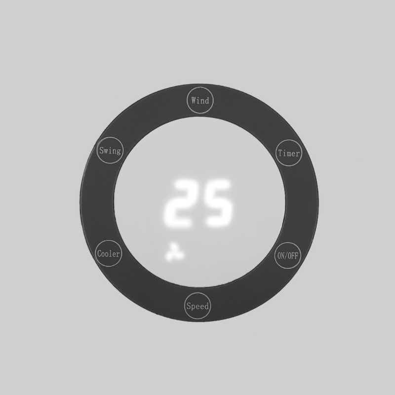 Devanti Tower Evaporative Air Cooler Conditioner Portable Humidifier 6L