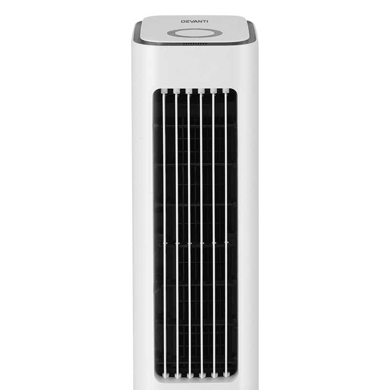 Devanti Tower Evaporative Air Cooler Conditioner Portable Humidifier 6L