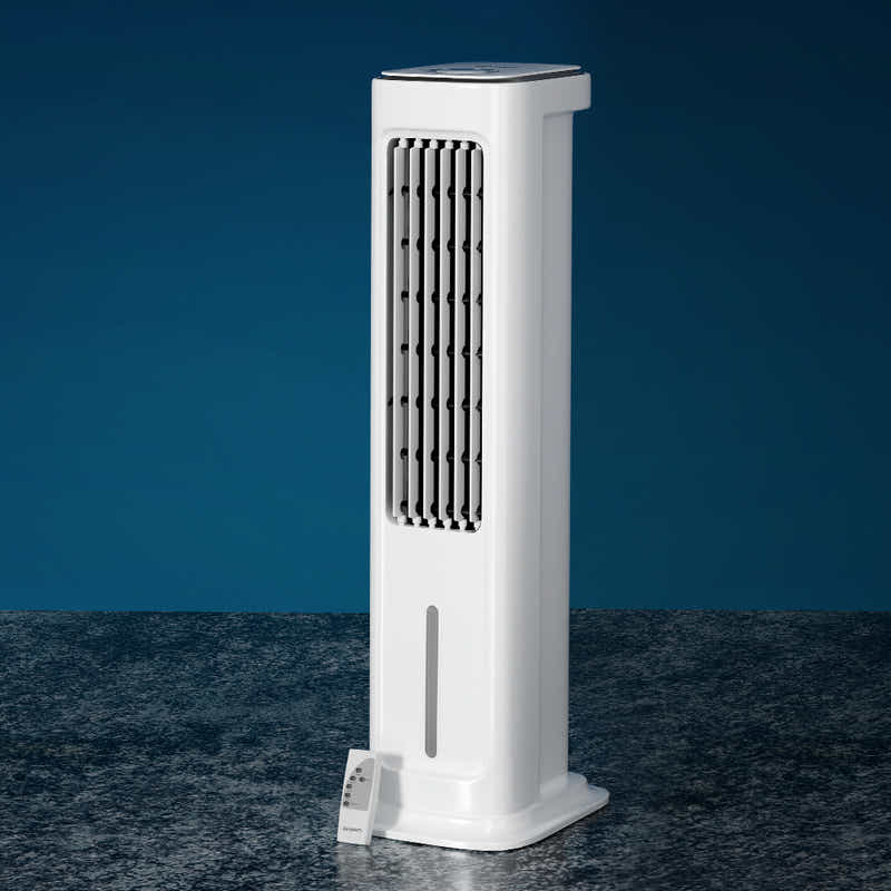 Devanti Tower Evaporative Air Cooler Conditioner Portable Humidifier 6L