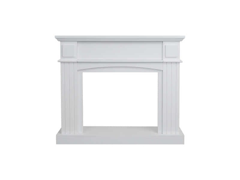 Electric Fireplace Suite White Mantel