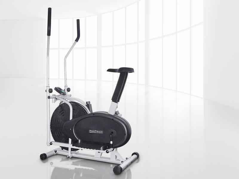 Elliptical Trainer With Saddle