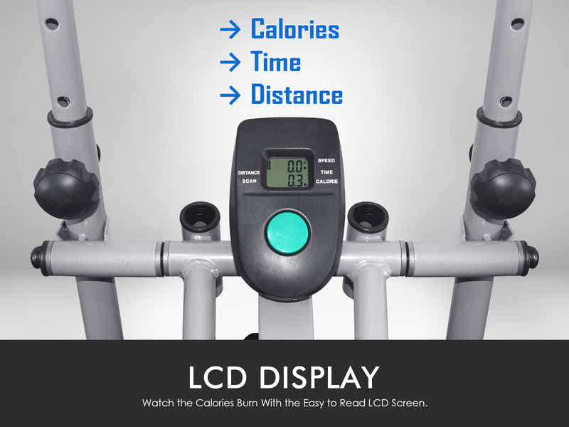 Elliptical Trainer With Saddle