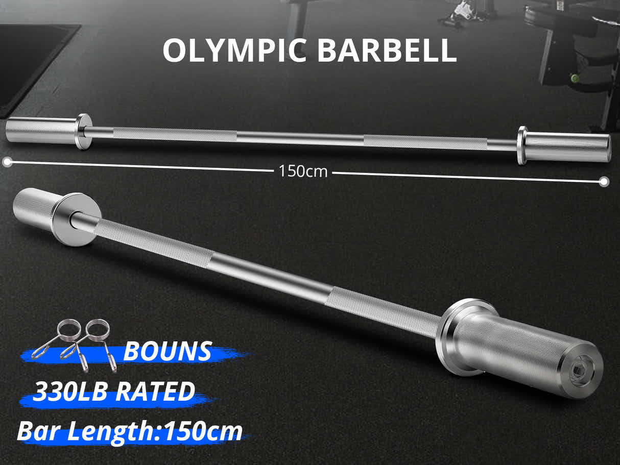 1.5m Olympic Barbell Bar x1