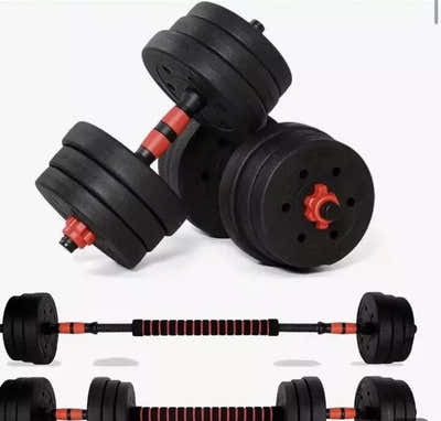 DS Dumbbell Set 3in1 Adjustable Barbell 20KG