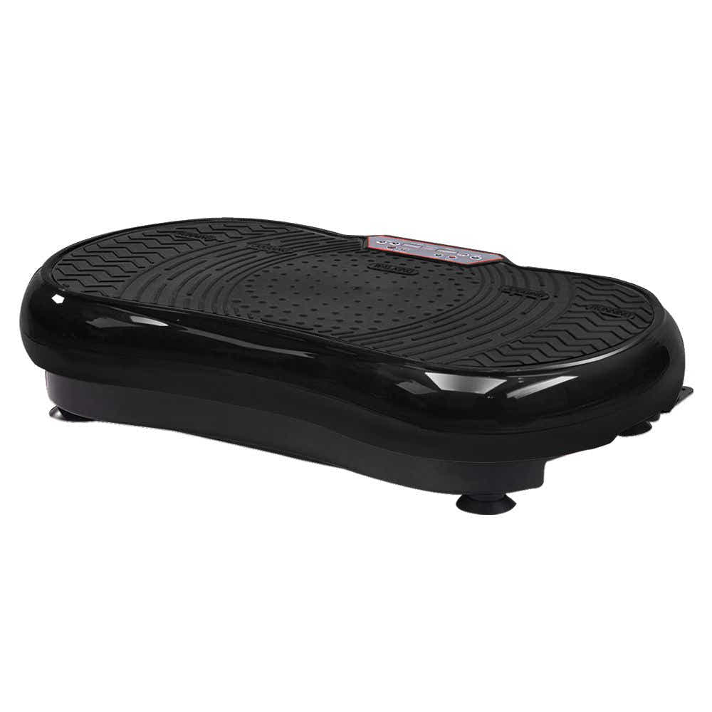 Everfit Vibration Machine Platform Vibrator Resistance Rope Black