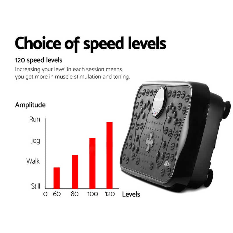 DS NA Vibration Machine Machines Platform Plate Vibrator Exercise Fit Gym Home