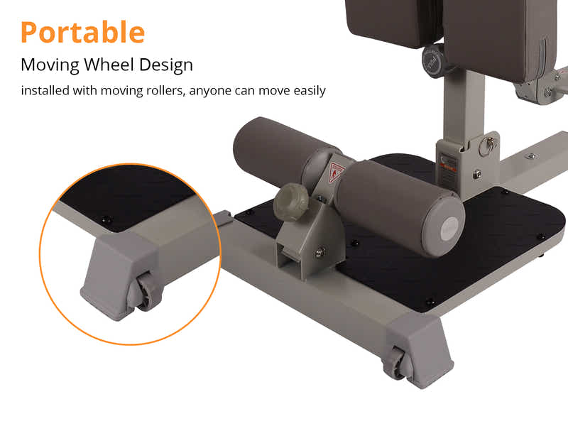 Deep Sissy Squat Machine