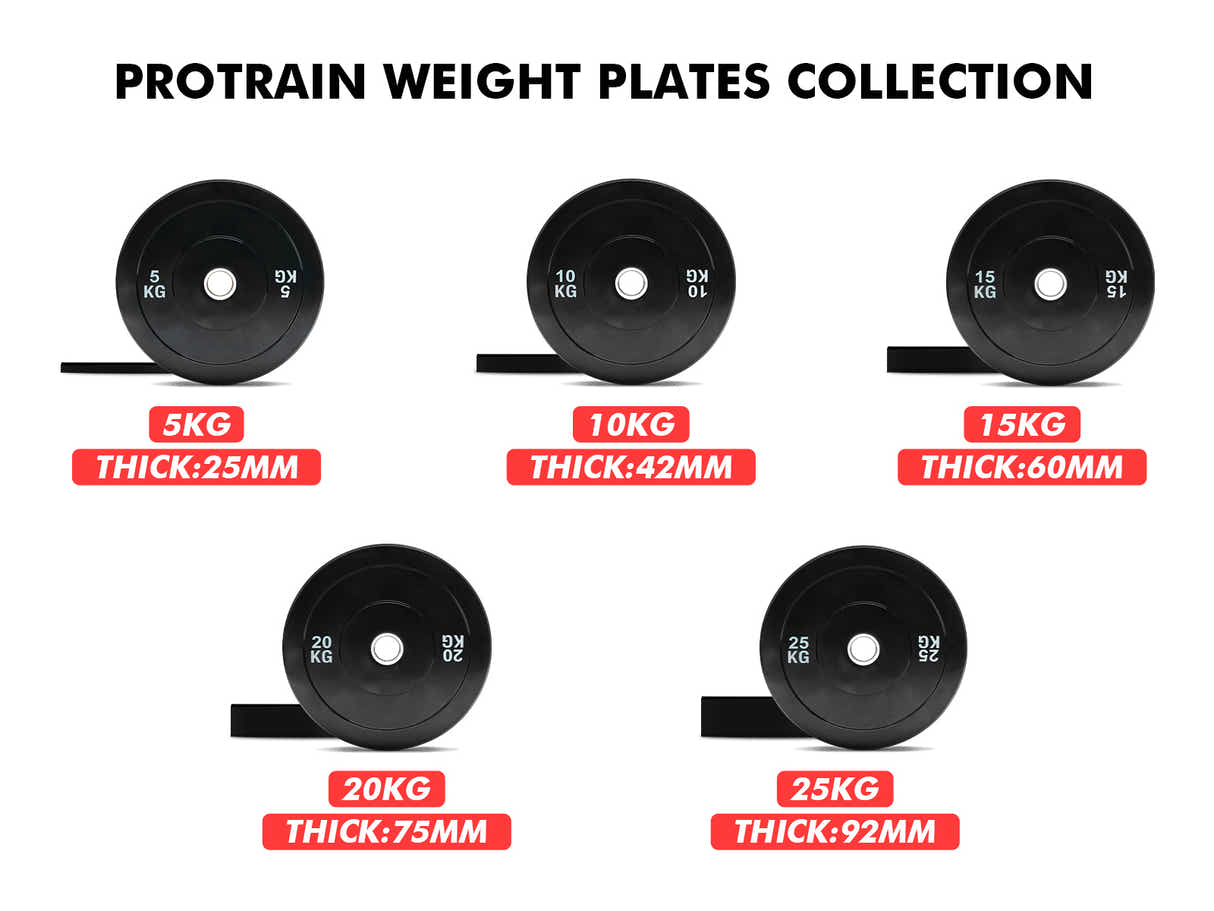 Rubber Bumper Plates 15KGx1