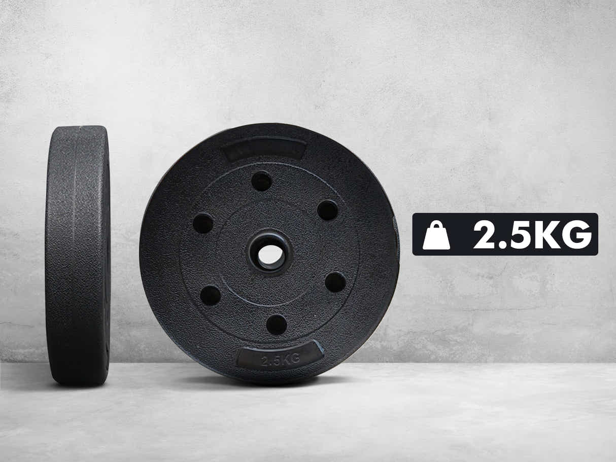 Cement Weight Plates 2.5kg - Set of 8