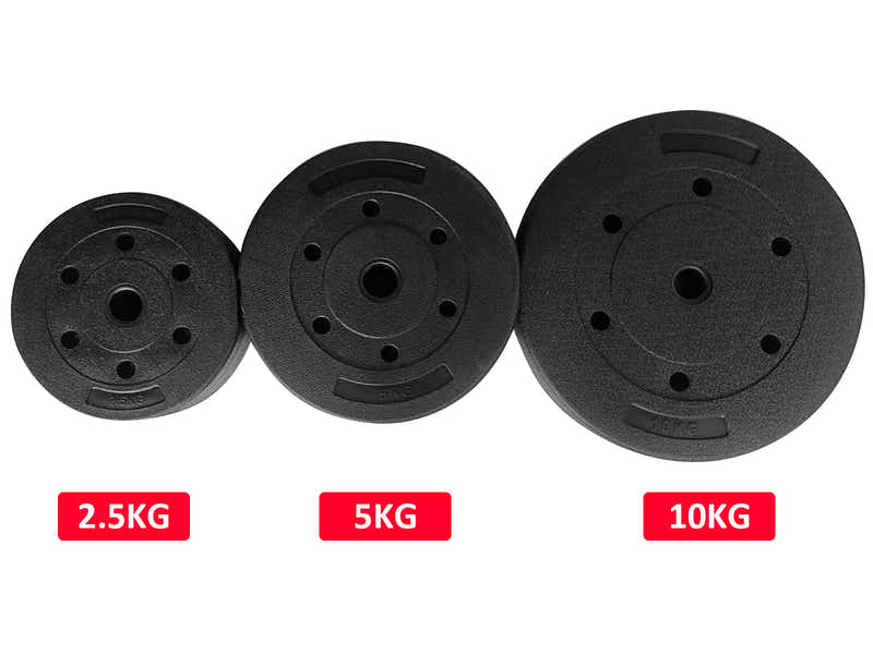Cement Weight Plates 2.5kg - Set of 8