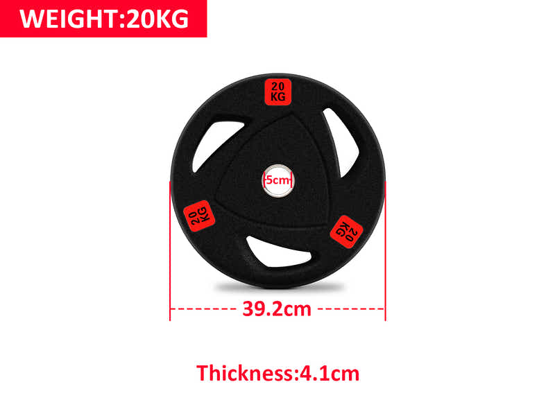 DS Rubber Weight Plates 20kg