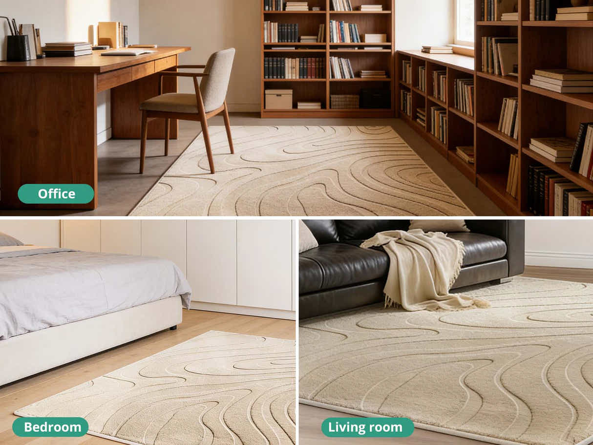 Giverny Area Rug Beige 160x230cm