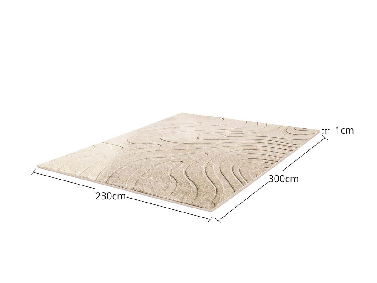 Giverny Area Rug Beige 230X300cm