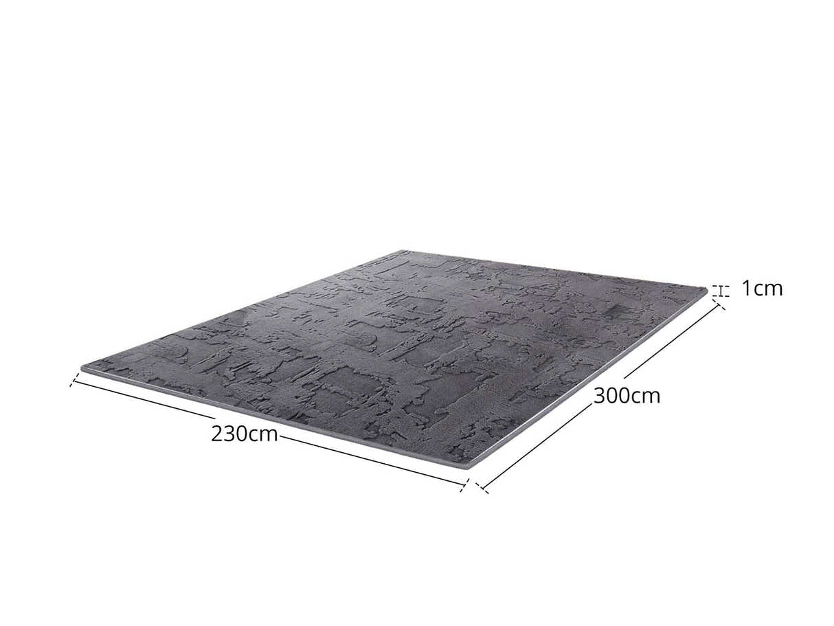 Giverny Area Rug Grey 230x300cm