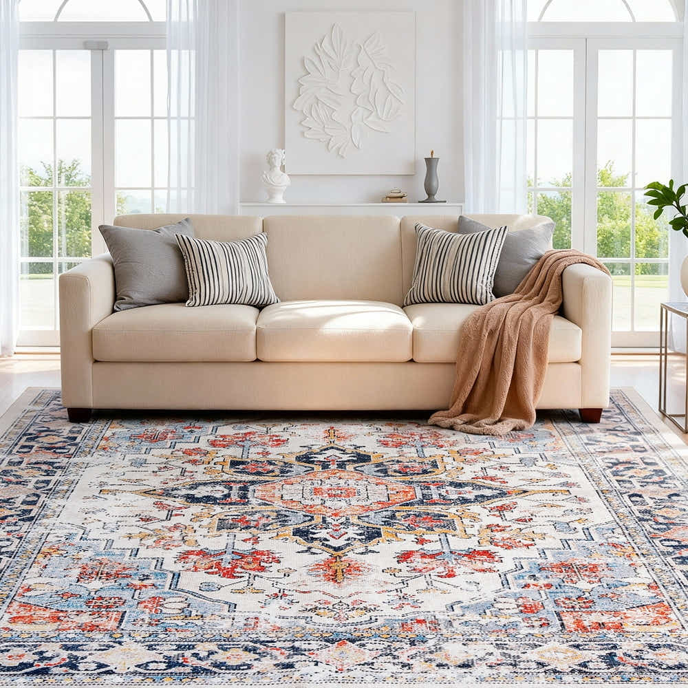 DS NA Artiss Floor Rug 160X230cm Large Washable Carpet