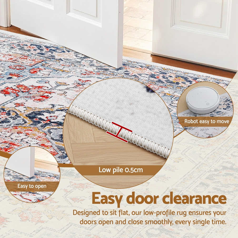 DS NA Artiss Floor Rug 160X230cm Large Washable Carpet