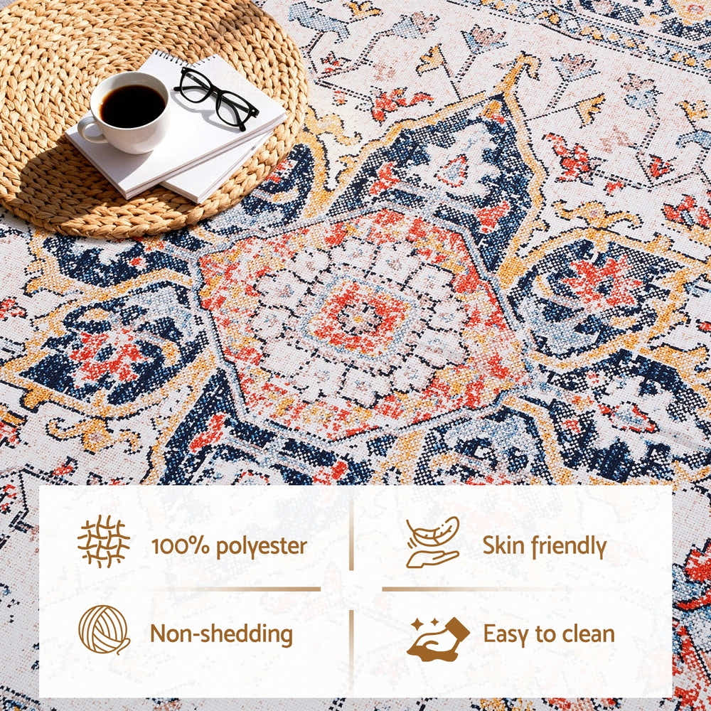 DS NA Artiss Floor Rug 200X290cm Large Washable Carpet
