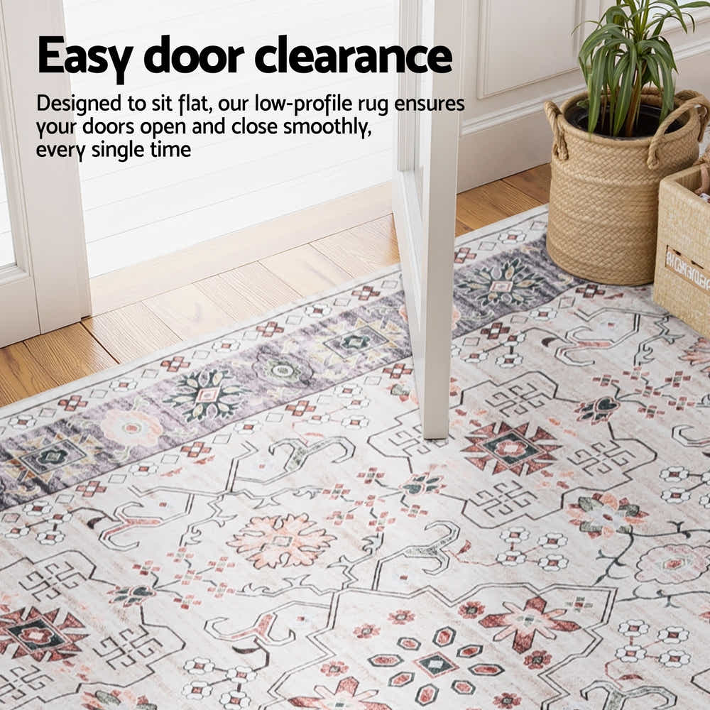 DS NA Artiss Washable Floor Rug 240X340cm Large Area Modern Living Room Carpet