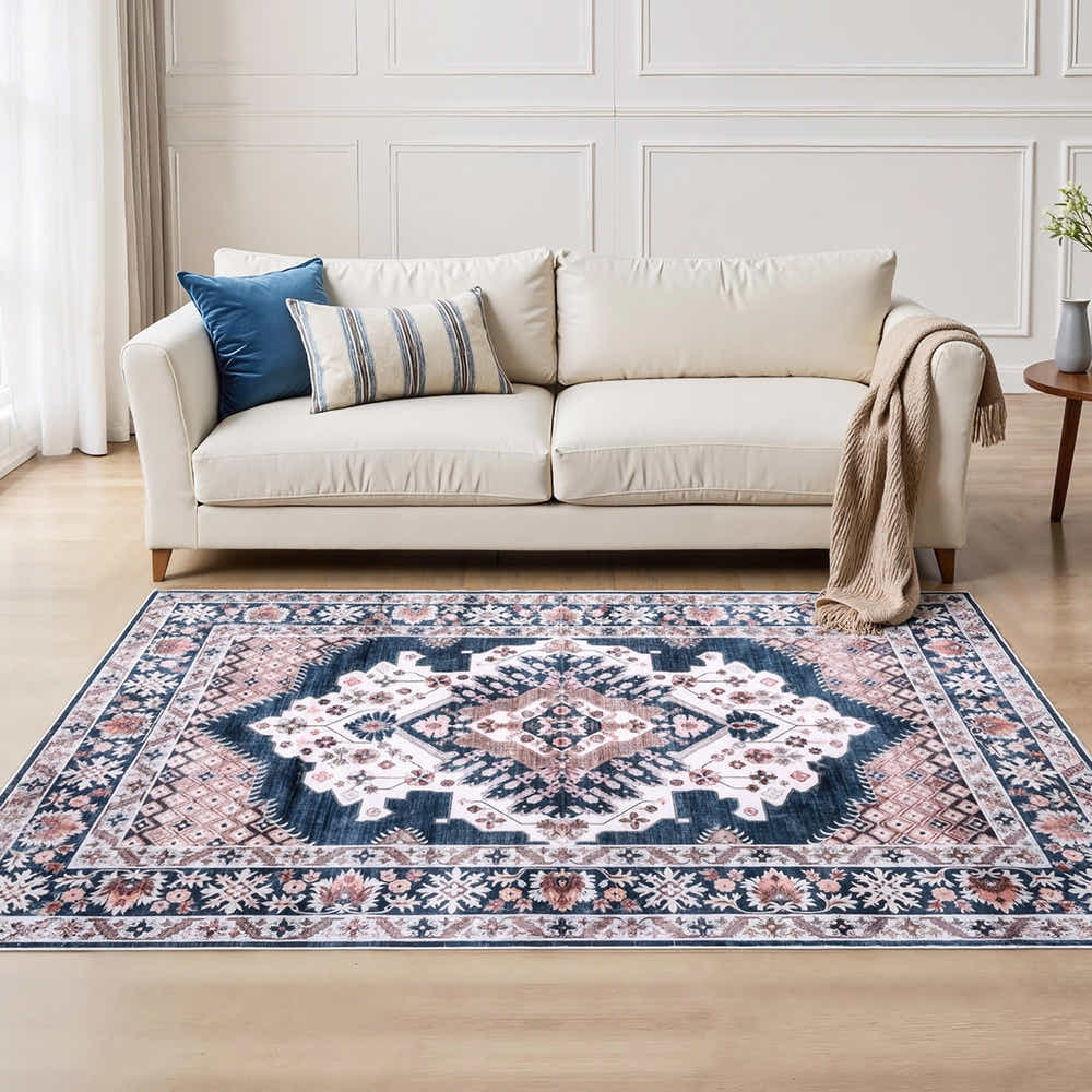 DS NA Artiss Floor Rug 160X230cm Large Washable Persian Area Living Room Carpet