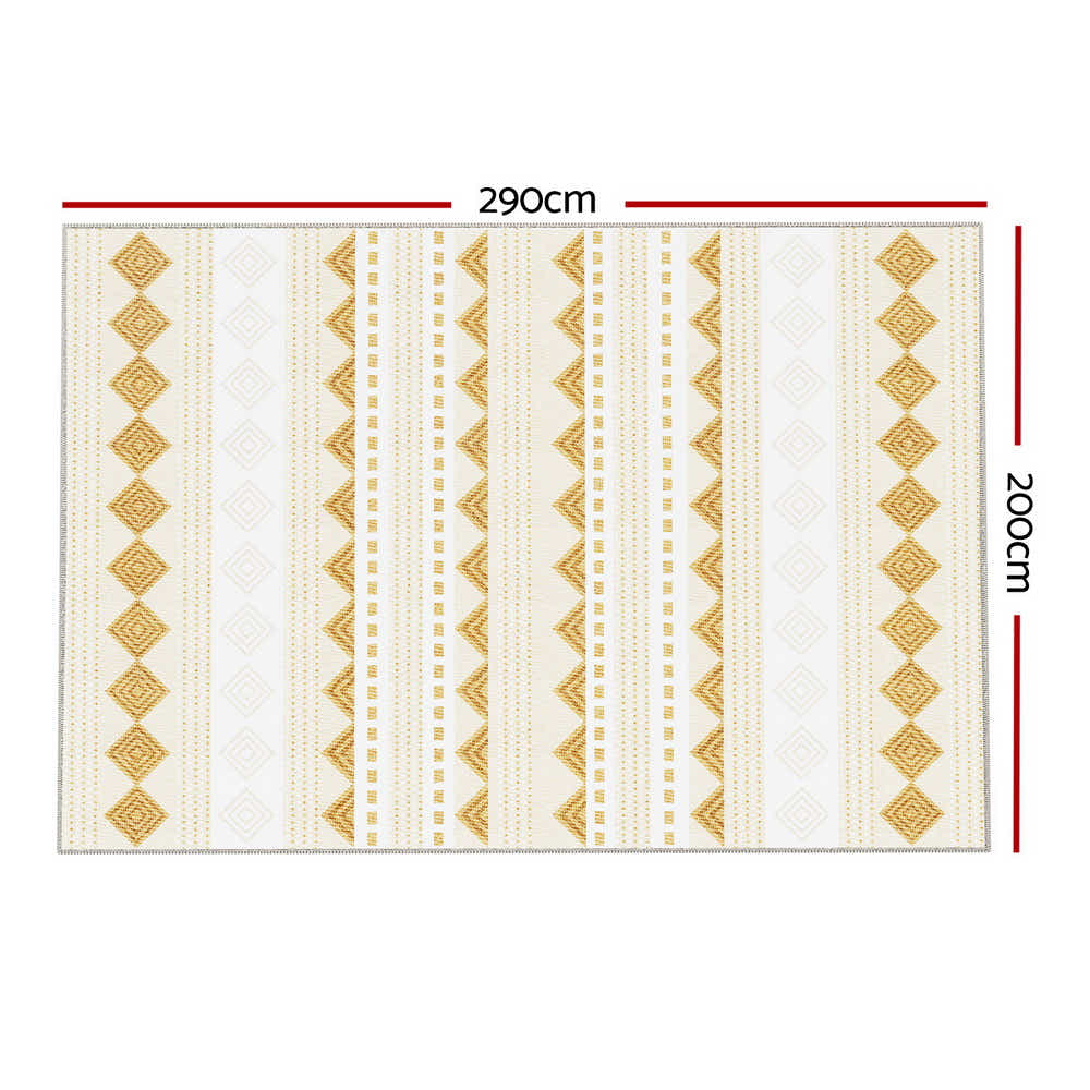 DS NA Rug 200x290cm Area Rug Washable Mat Large Carpet Soft Short Pile Ella