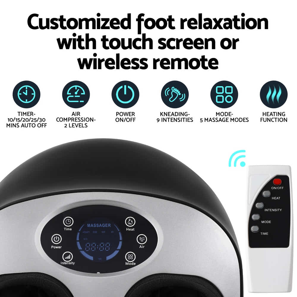 DS NA Livemor Kneading Heated Foot Massager Electric Massagers