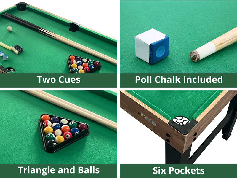 4ft 10in1 Multi-function Foosball Table